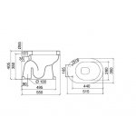 Zucchetti Savoir Bateria bidetowa podtynkowa elementy zewnętrzne chrom ZSA751.CN