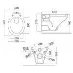 Zucchetti Savoir Zawór naścienny ½ podtynkowy element zewnętrzny chrom ZSA729.CN