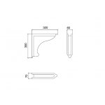 Zucchetti Savoir Bateria wannowo-natryskowa wolnostojąca podtynkowa elementy zewnętrzne chrom ZSV275.CN