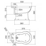 Zucchetti Savoir Bateria natryskowa naścienna chrom ZSV859.CN