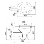 Zucchetti Savoir Bateria bidetowa podtynkowa elementy zewnętrzne chrom ZSV751.CN