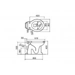 Zucchetti Savoir Zawór naścienny podtynkowy element zewnętrzny chrom ZSV729.CN