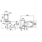 Zucchetti Savoir Bateria umywalkowa 3-otworowa podtynkowa elementy zewnętrzne chrom ZSV670.CN