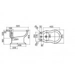 Zucchetti Przyłącze kątowe ½ x ½ chrom Z93924