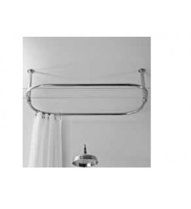 Zucchetti Agora Bateria natryskowa termostatyczna podtynkowa 1/2" z 2 zaworami odcinającymi element zewnętrzny chrom ZAL660