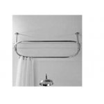 Zucchetti Agora Bateria natryskowa termostatyczna podtynkowa 1/2" z przełącznikiem 2/3-drogowym element zewnętrzny chrom ZAL646