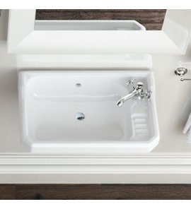 Sbordoni Romana Umywalka wisząca 50,5x30,5x20 cm biały 9050