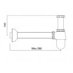 Zucchetti Słuchawka 1-strumieniowa chrom Z94743