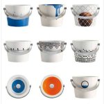 Scarabeo Bucket Umywalka Ø40,5 biały 8803BS