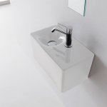 Scarabeo Cube Umywalka 42x24 biały 1522