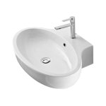 Scarabeo Planet Umywalka 67x47 biały 8109