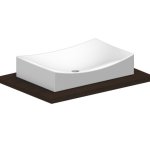  Scarabeo Tsunami Umywalka 70x45,5 biały 8039