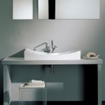       Scarabeo Tsunami Umywalka ścienna/stawiana na blat 70x45,5 cm biała 8039R 