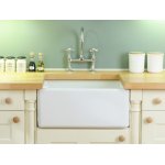 Shaws Belfast Zlew jednokomorowy 59,5x46 cm Biały SCBE600WH