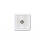 Shaws Belthorn Zlew jednokomorowy 38,1x38,1 cm Biały SBEL381WH