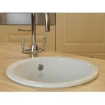 Shaws Round Zlew jednokomorowy Ø 46 cm Biały SCR0460WH