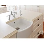 Shaws Waterside 600 Zlew jednokomorowy 59,7x53 cm Biały SCWT595WH