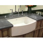 Shaws Waterside 600 Zlew jednokomorowy 59,7x53 cm Biały SCWT595WH