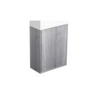  Simas Agile Szafka wisząca z drzwiami do umywalki AG20 40x20x52 cm barrique AGM20