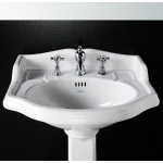 Simas Arcade Umywalka Stawiana na postumencie 59x46cm AR814/AR 814