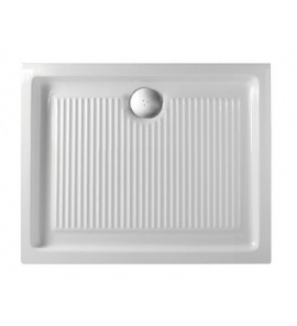 Simas Brodzik Prysznicowy Prostokątny 90x70 cm biały S82/S 82