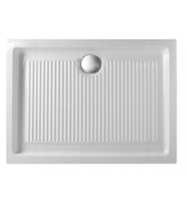 Simas Brodzik Prysznicowy Prostokątny 120x70 cm biały S85/S 85