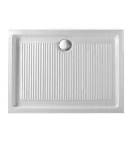 Simas Brodzik Prysznicowy Prostokątny 140x80 cm biały S89/S 89