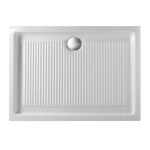 Simas Brodzik Prysznicowy Prostokątny 140x80 cm biały S89/S 89