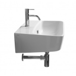 Simas Degradè Umywalka Ścienna 58x39cm DE14/DE 14