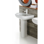 Simas E-Line Umywalka Ścienna/Stawiana na postumencie 65x47cm EL05/EL 05