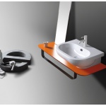 Simas E-Line Umywalka Ścienna/Stawiana na blat 65x48cm EL10/EL 10