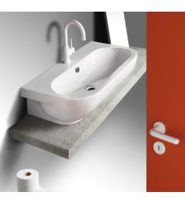 Simas E-Line Umywalka Ścienna/Stawiana na blat 90x48cm EL11/EL 11