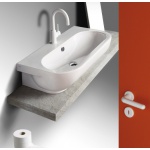Simas E-Line Umywalka Ścienna/Stawiana na blat 90x48cm EL11/EL 11