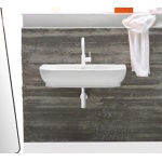 Simas E-Line Umywalka Ścienna/Stawiana na blat 90x48cm EL11/EL 11