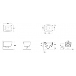 Simas Evolution WC Wiszący EVO18/EVO 18