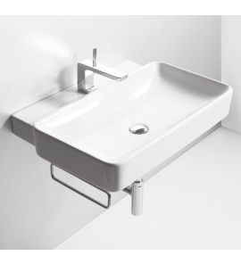 Simas Flow Umywalka Ścienna 69x50cm FL01/FL 01