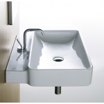 Simas Flow Umywalka Ścienna 69x50cm FL01/FL 01