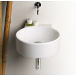 Simas Flow Umywalka Ścienna 40x49,5cm FL14/FL 14