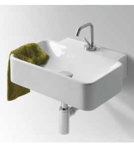 Simas Flow Umywalka Ścienna 49,5x40cm FL16/FL 16