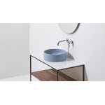   Simas Folio Umywalka stawiana na blat okrągła 40 cm pervinca matt FO01.62