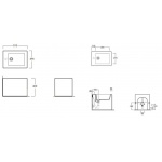 Simas Frozen Bidet Stojący FZ04/FZ 04