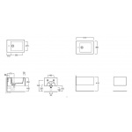 Simas Frozen Bidet Wiszący FZ19/FZ 19