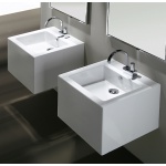 Simas Frozen Umywalka Ścienna 50x50cm FZ13/FZ 13