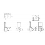 Simas Frozen WC Stojący FZ07/FZ 07
