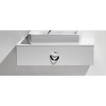 Simas Henges Szuflada wisząca z uchwytem chromowanym 100x52x27 cm biały połysk HEM01