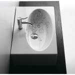 Simas LFT Spazio Umywalka Ścienna/Stawiana na blat 61x39cm LFT54/LFT 54