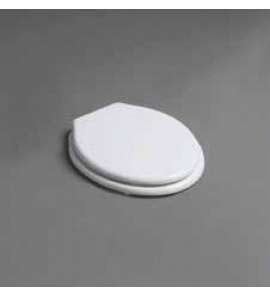 Simas Londra Deska Sedesowa Zwykła biała LO002S/LO 002S