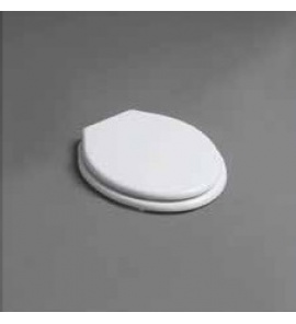 Simas Londra Deska Sedesowa Wolnoopadająca biała LO006S/LO 006S