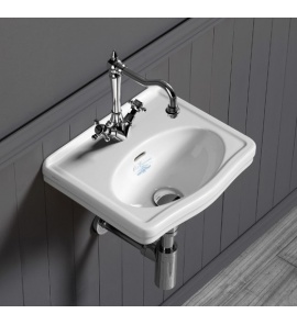 Simas Londra Umywalka Ścienna 38x31 cm biała LO944/LO 944