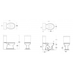 Simas Londra WC Stojący LO921/LO 921